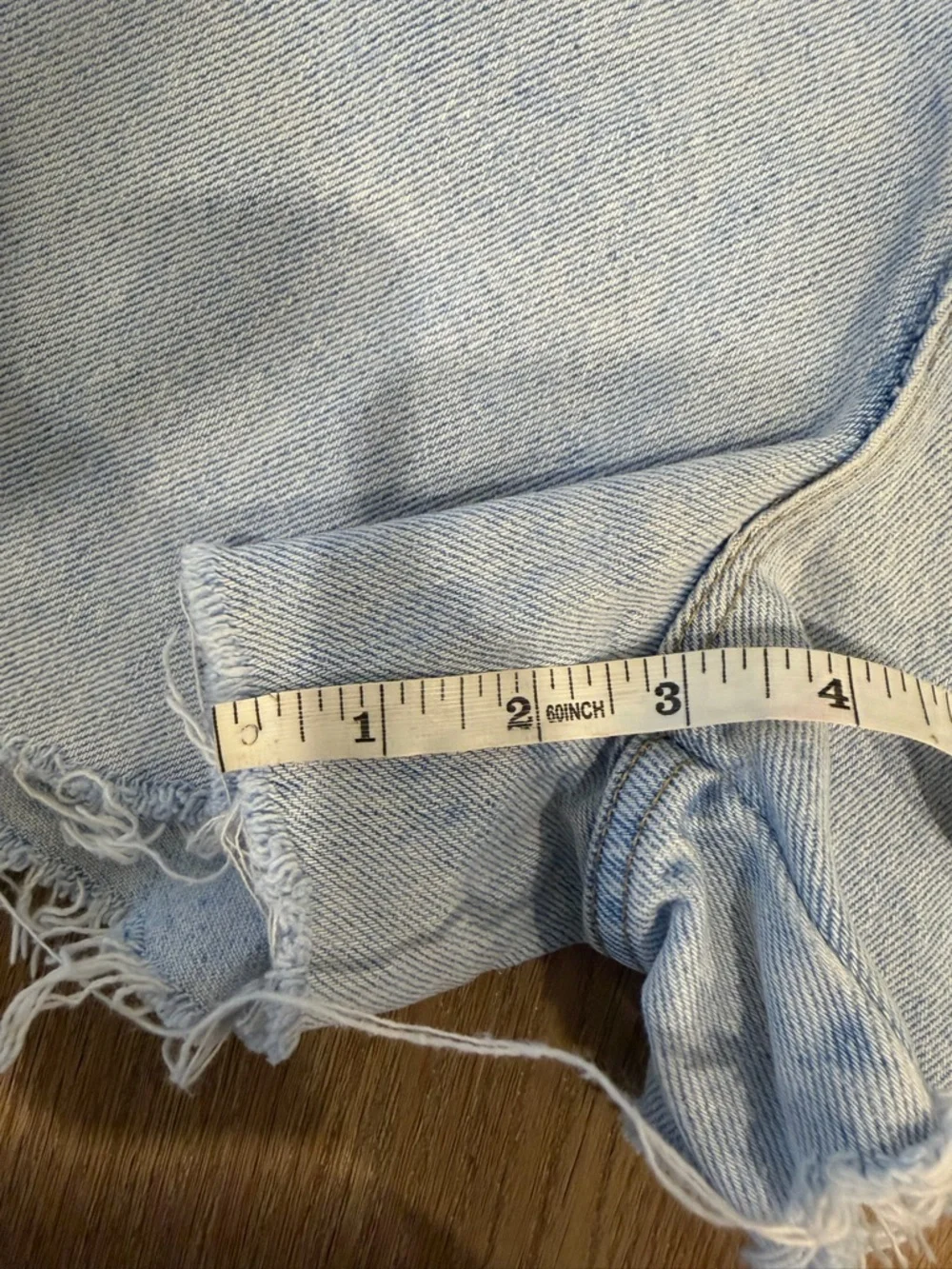 Lee Vintage Light Blue High-Rise Denim Jean Shorts Women’s size 29 - Picture 5 of 9